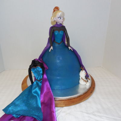 Frozen Doll Cake