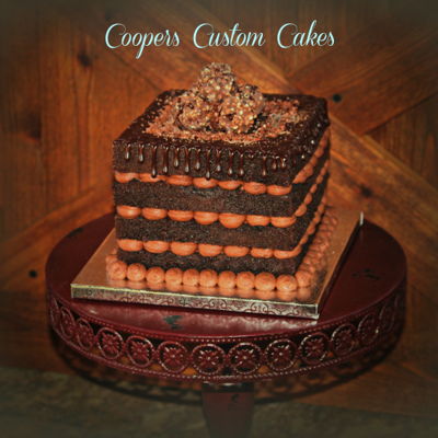 Naked Chocolate Cake