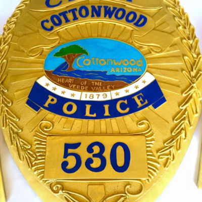 Police Badge Sheet Cake