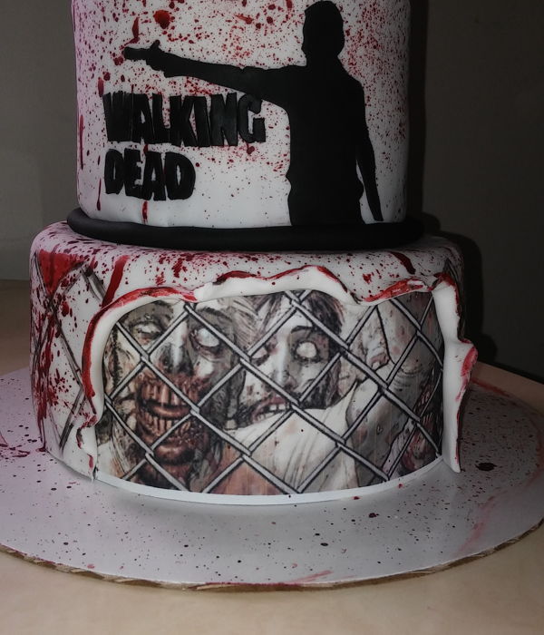 Walking Dead Cake