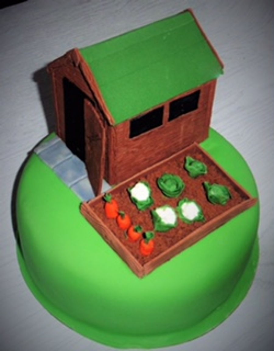 Garden Shed - CakeCentral.com