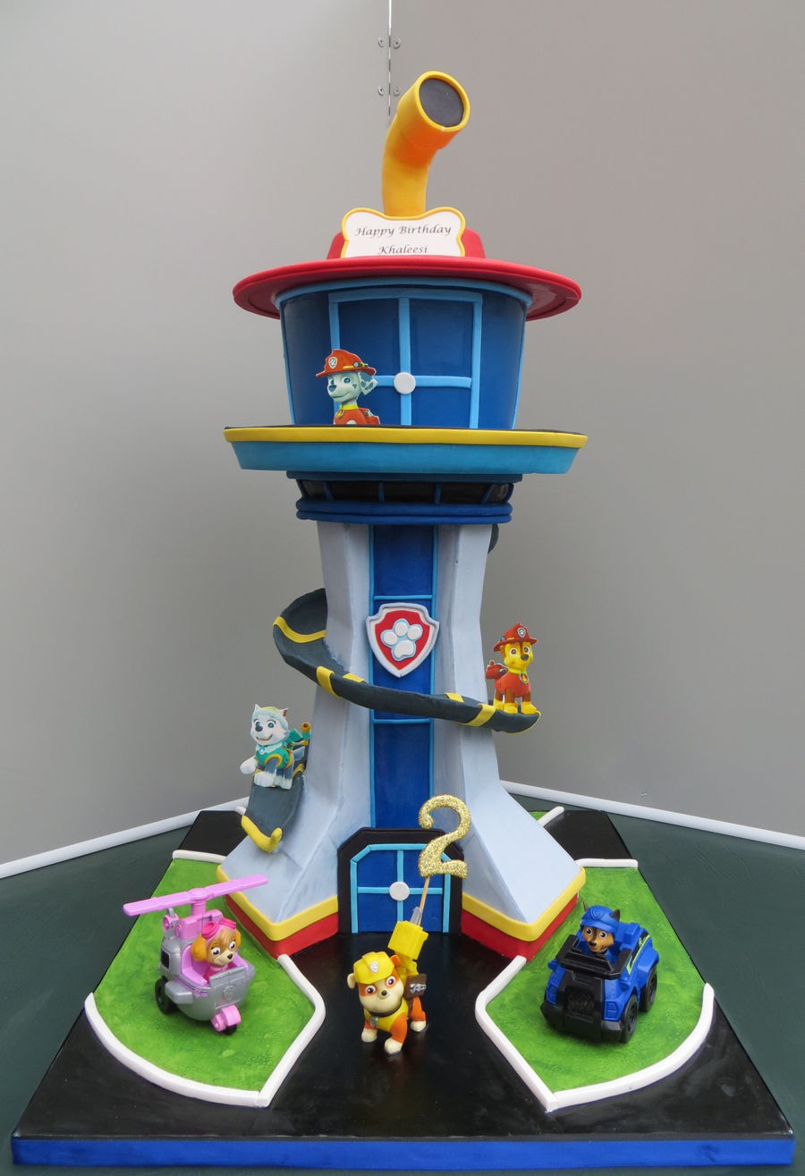 Printable Paw Patrol Tower Template