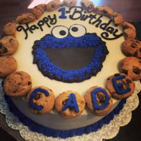 C Is For Cookie! I made this cake for a sweet little 1 year old! I thought that it came out very cute! Thanks so much!