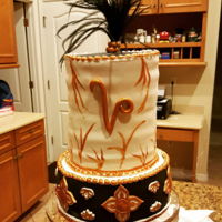 Fabulous 50Th Birthday Cake I made this for my fabulous neighbor who turned 50. I still need a lot of practice, but I am still proud of how this cake turned out.