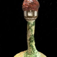 Rapunzel Tower Made from RKT and MMF. Hand painted