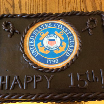 Coast Guard Cake