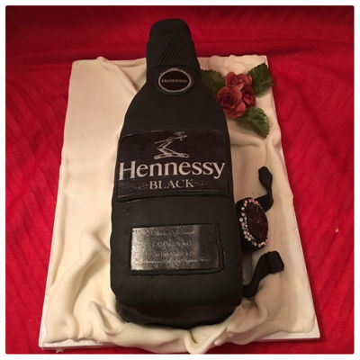Hennessy Black Bottle N Diamond Watch