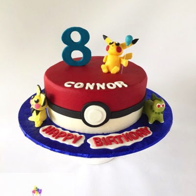 Pokemon Birthday Cake