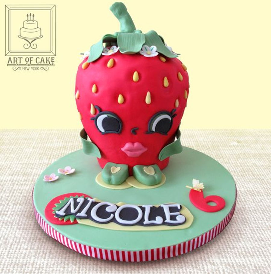 Shopkins Strawberry Cakes Shopkins Strawberry Cakes