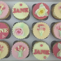 Birthday Cupcakes Flower cupcakes