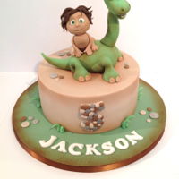 The Good Dinosaur The Good Dinosaur cake made by Bezmerelda