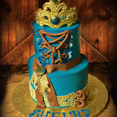 Brave Merida Cake