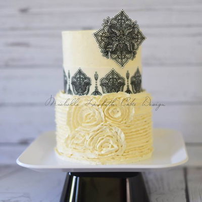 Buttercream Cake For Mom's Birthday