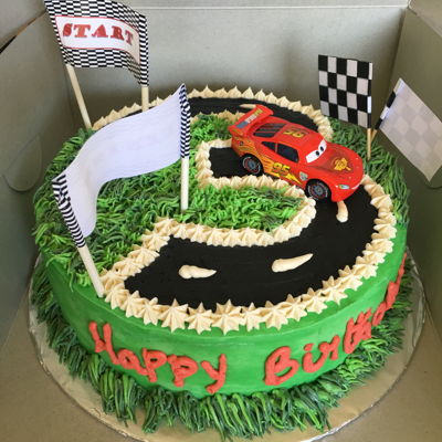 Cars Themed Cake