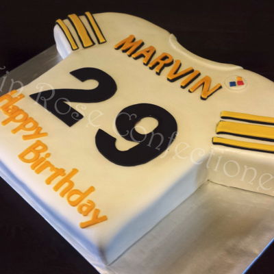 Pittsburgh Steelers Jersey Cake