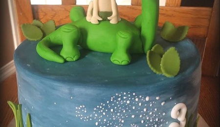 Dinosaur Cake Decorating Photos