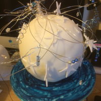 Cosmic Cake Another of DD's Birthday Cakes