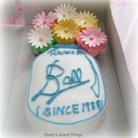 Mason Jar Cake Mason jar cake