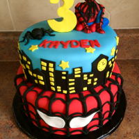 Spider-Man Cake! Spider-Man cake
