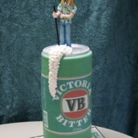 Vb Beer Can For a friends sons 21st birthday.