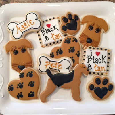 Black And Ran Cookies