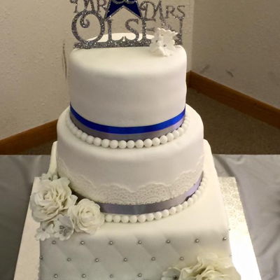 Dallas Cowboy Wedding Cake