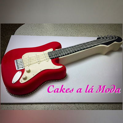 Guitar Cake