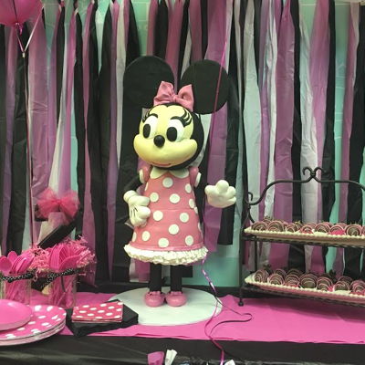 Minnie Mouse Birthday Cake