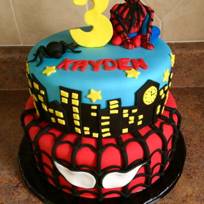 Spider-Man Cake!