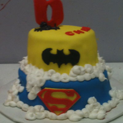 Superhero Cake