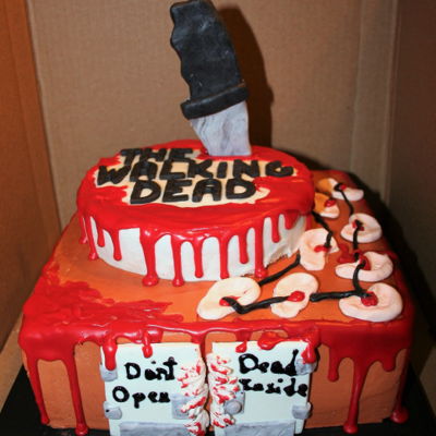 Walking Dead Cake