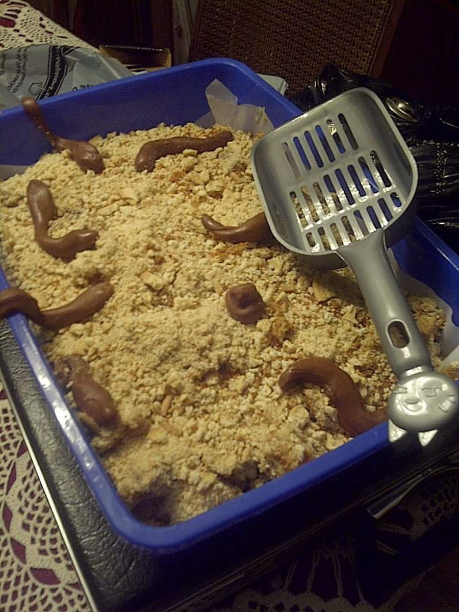 Kitty Litter Cake