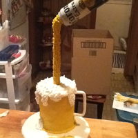 Pouring Mug Cake Mug cake