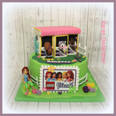 Lego Friend With Horses!