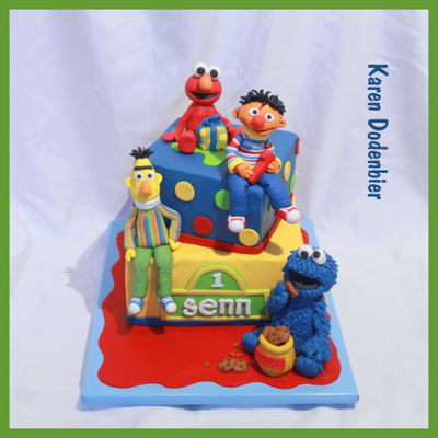 Sesame Street Cake
