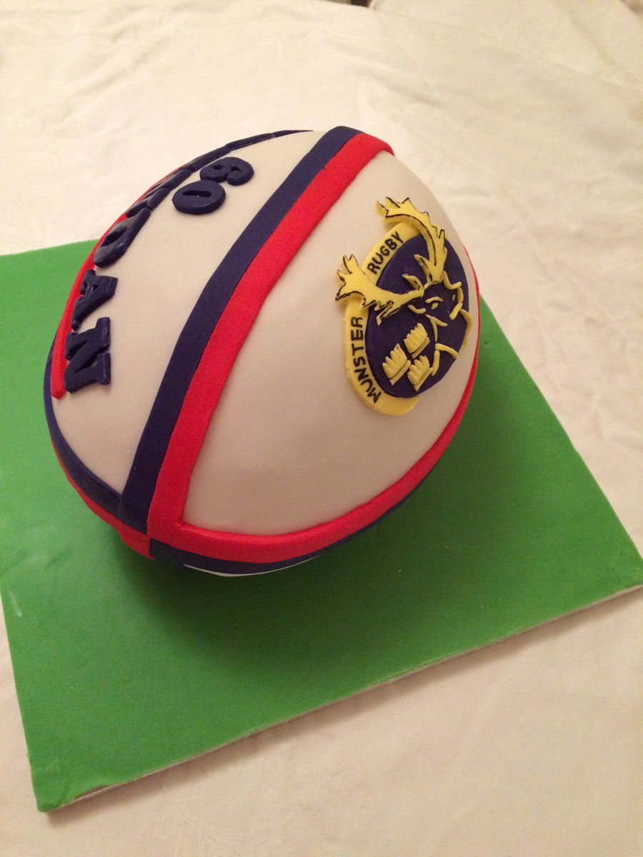 Rugby Ball Cake