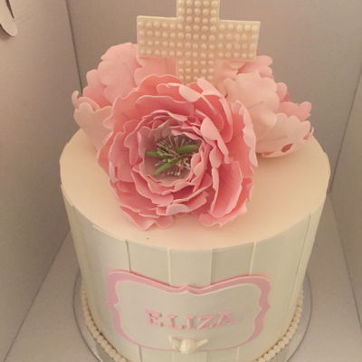 Chocolate Christening Peonies