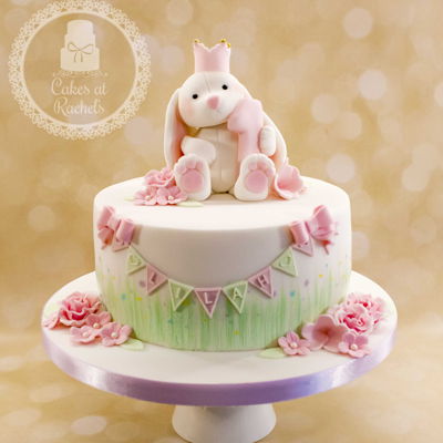Lilah's Little White Bunny Cake