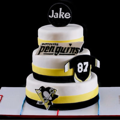 Pittsburgh Penguins Cake
