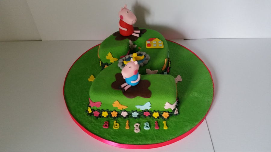 a number 2 peppa