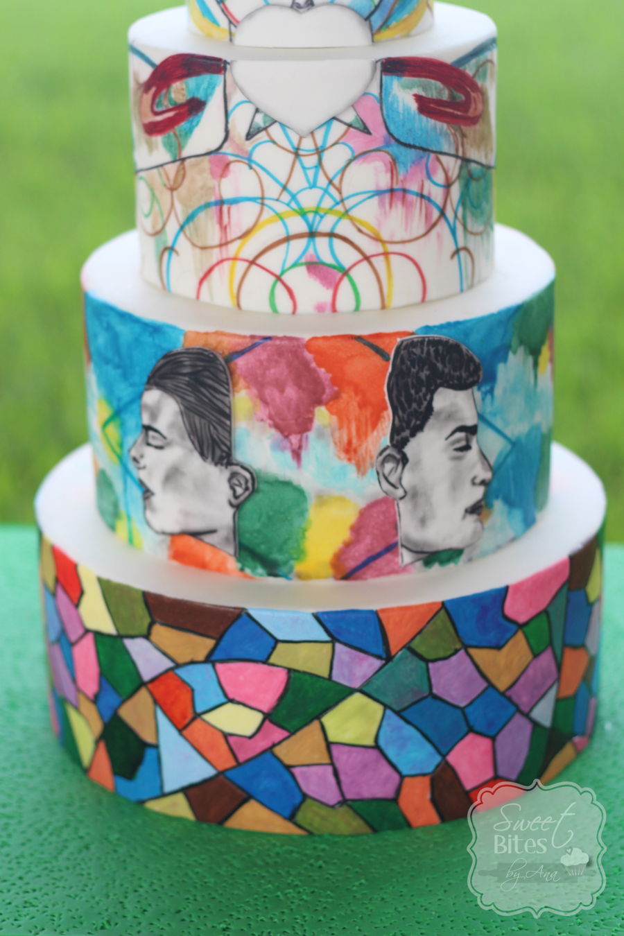 Cuties Street Art Cake Collaboration - CakeCentral.com