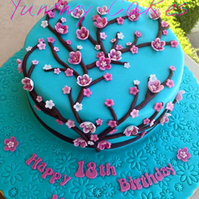 Cherry Blossom Cake