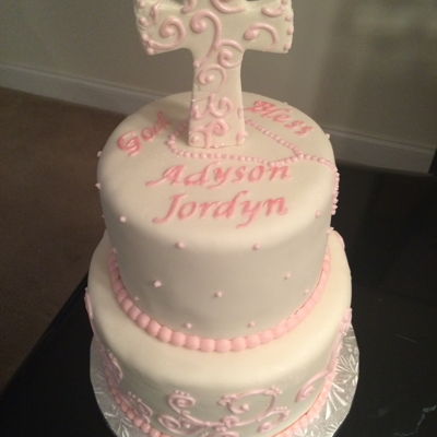 Girl's Communion Cake