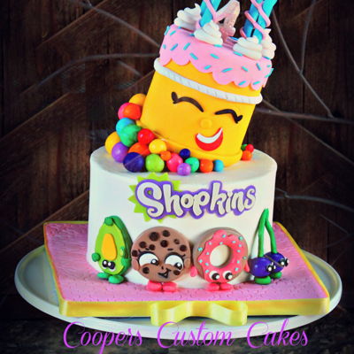 Shopkins Cake