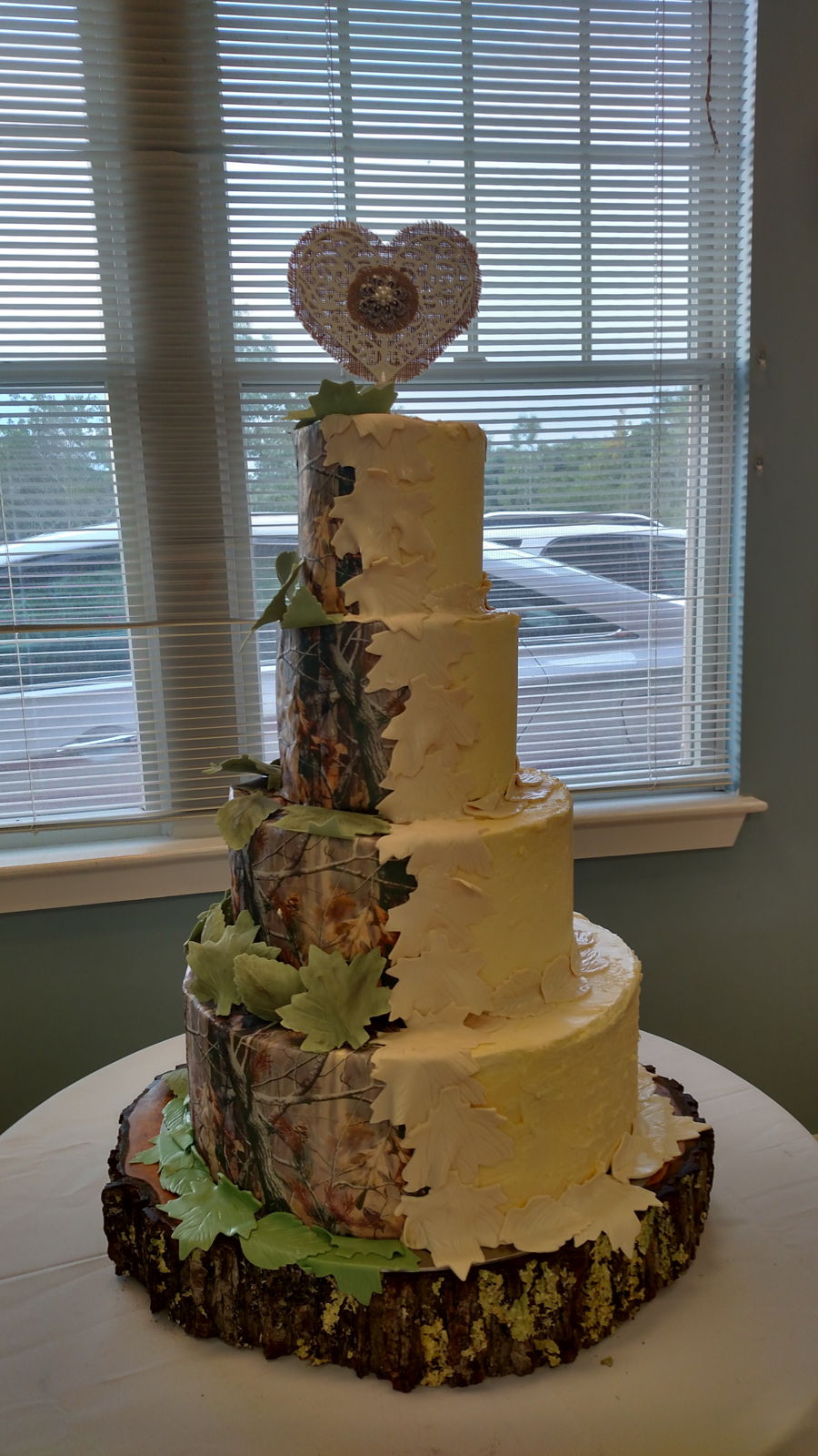 Camo Wedding Cake