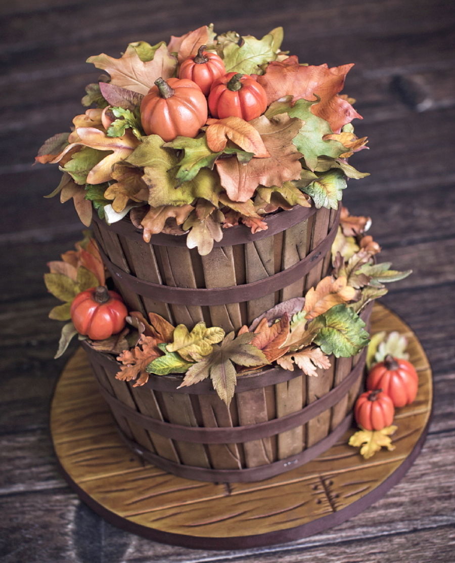 Fall Basket Cake CakeCentral