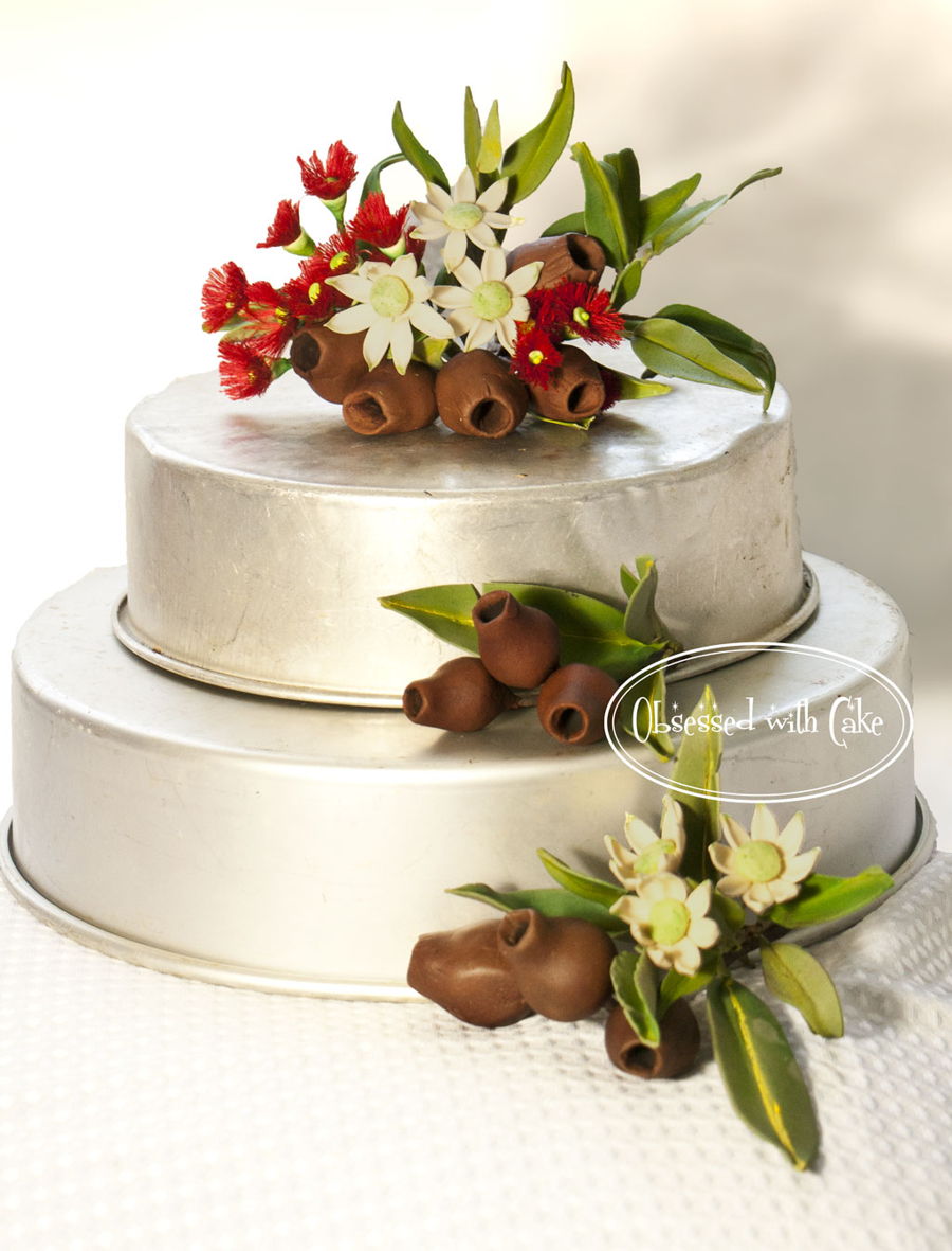 Hand Made Edible Australian Native Flower Toppers