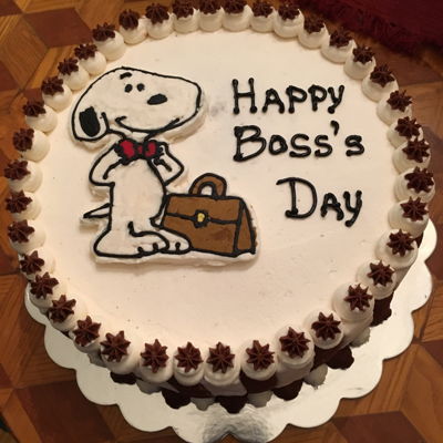 Boss's Day Cake