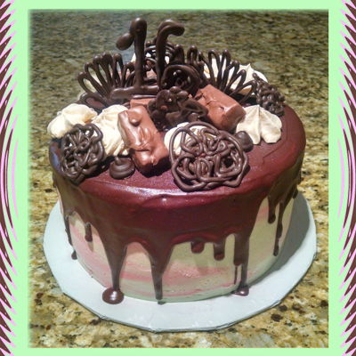 Chocolate Drippy Cake
