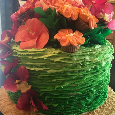 Luau Cake